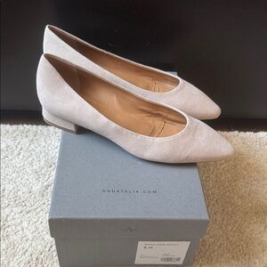 Aquatalia Women's Beige Flats
